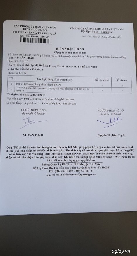 Bác nào vướng GIẤY TỜ NHÀ ĐẤT, HỒ SƠ KHÓ, VAY BANK .. vào e hỗ trợ nhé - 1