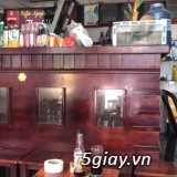 Thanh Lý Quầy Bar Cafe Gỗ Hình L