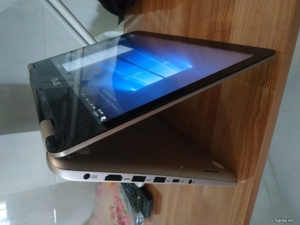 Asus TP301UA cảm ứng xoay 360 độ Full HD, i5 6200u, 8Gb, 500Gb - 1