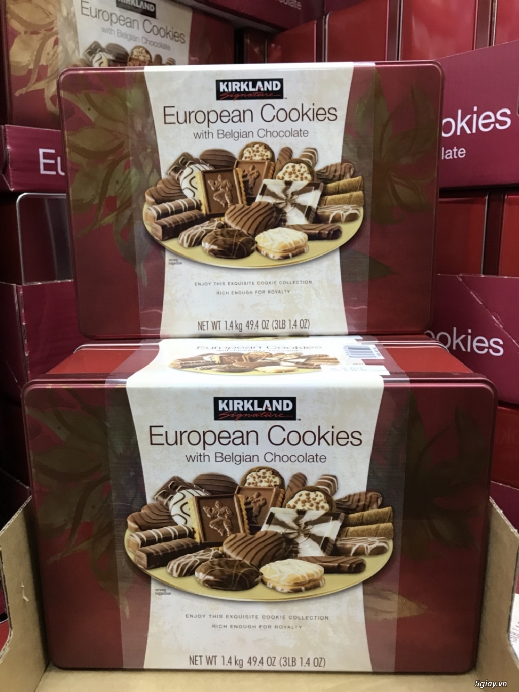 Bánh Kirkland European Cookies 1.4KG - hàng nhập Mỹ - bán Sỉ - 2