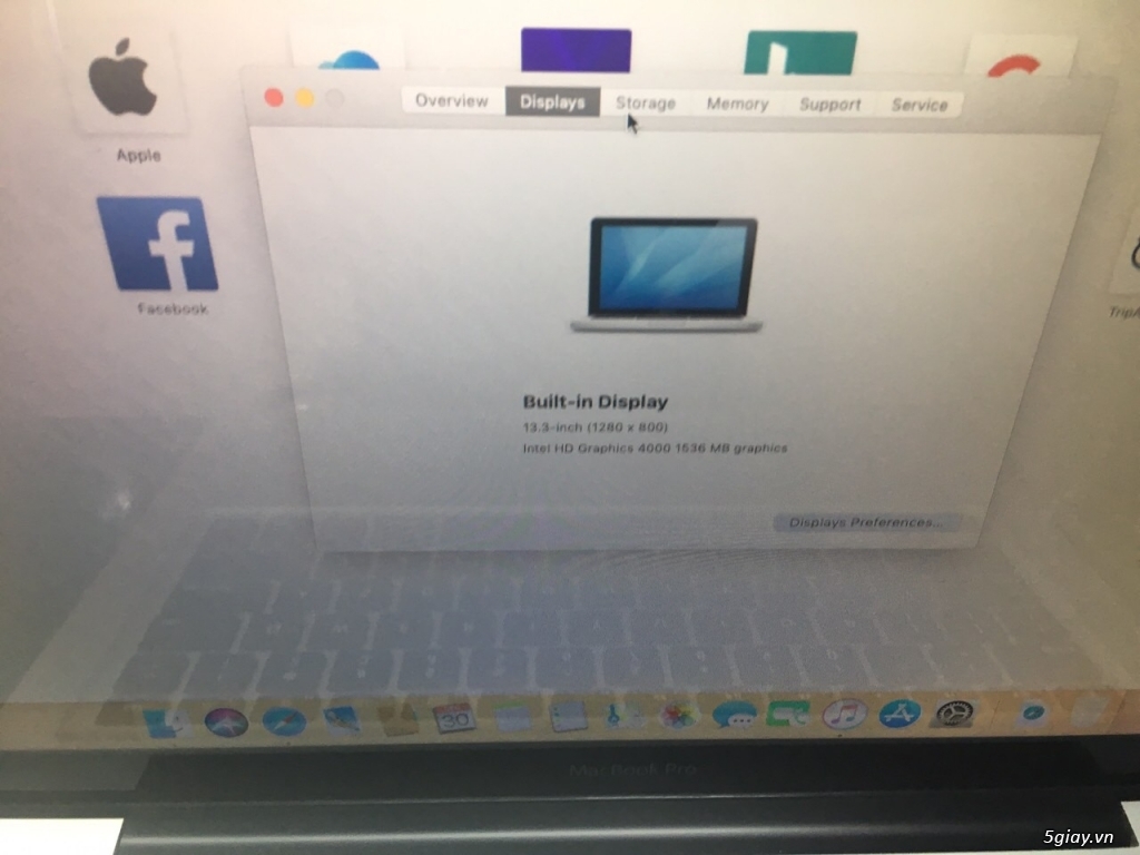 MACBOOK PRO 2012 MID CORE I7 2.9G