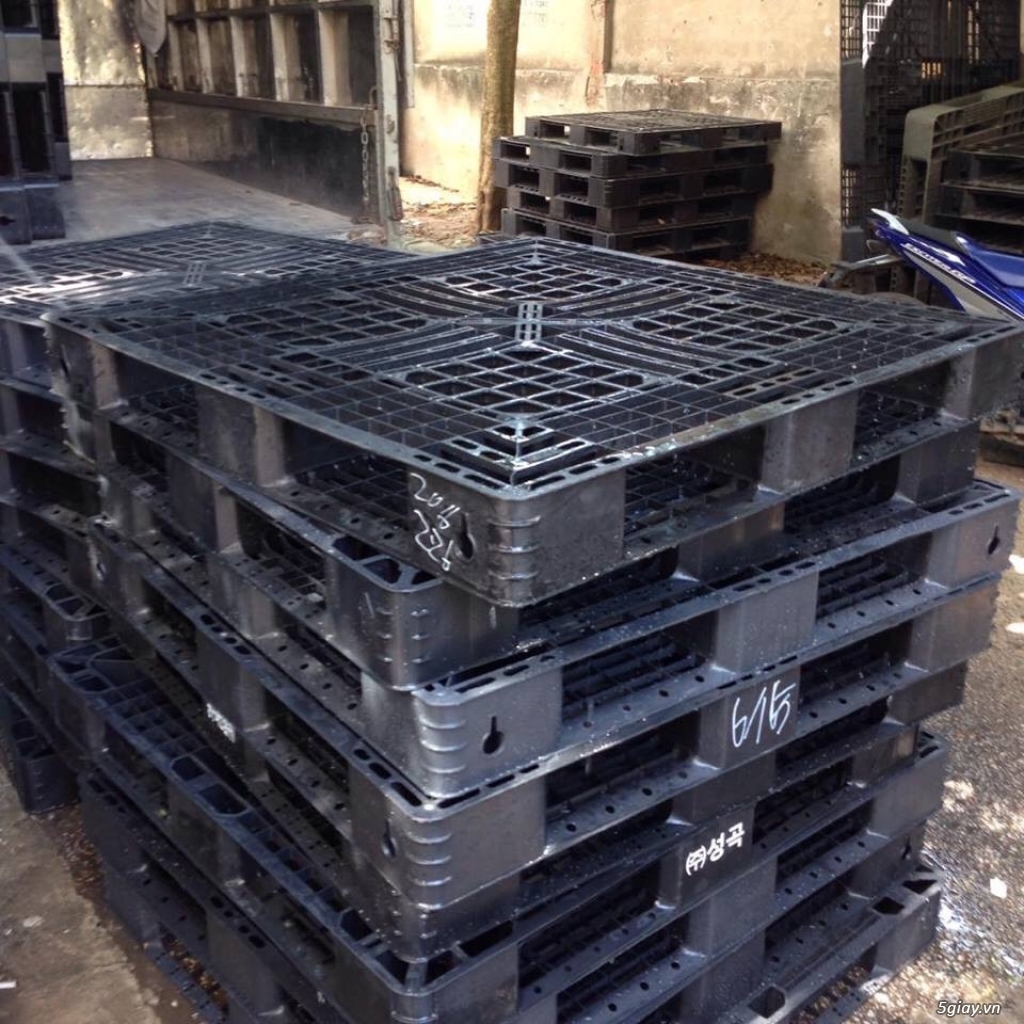 Pallet nhựa chất lượng tốt, giao hàng toàn quốc LH 0988 081 327 - 1