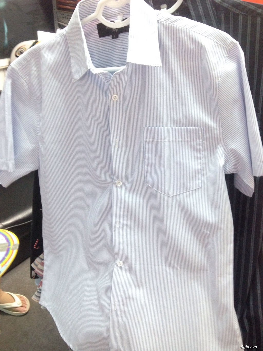 Áo sơ mi cotton đủ size của AN Phước tại phường 5 Quận 8 - 3