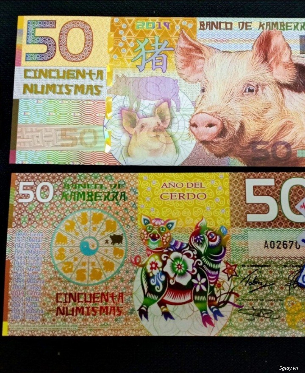 tiền đô lẽ 1 or 2 usd new 100% - 5