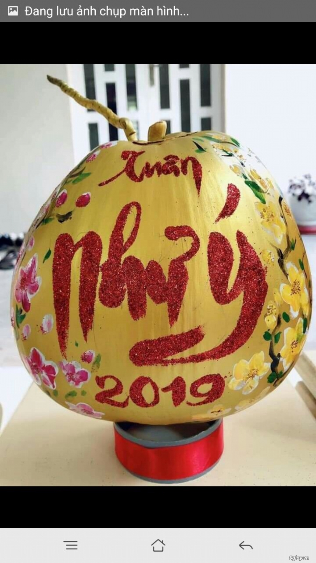 Dừa hoa văn chưng tết - 2