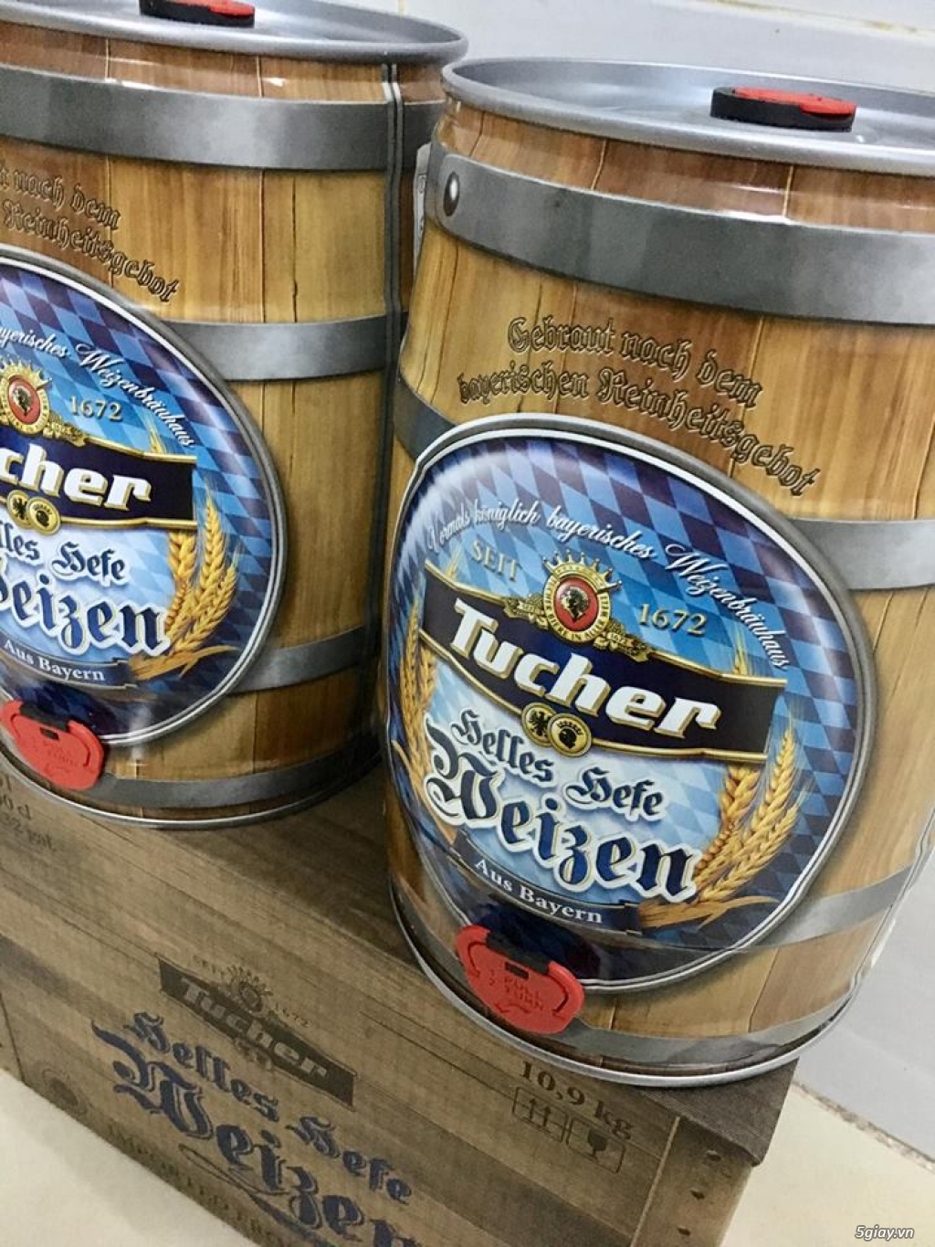 HOT-Quà tết 2019 Boom Bia lúa mì Tucher nhập khẩu Đức - 4