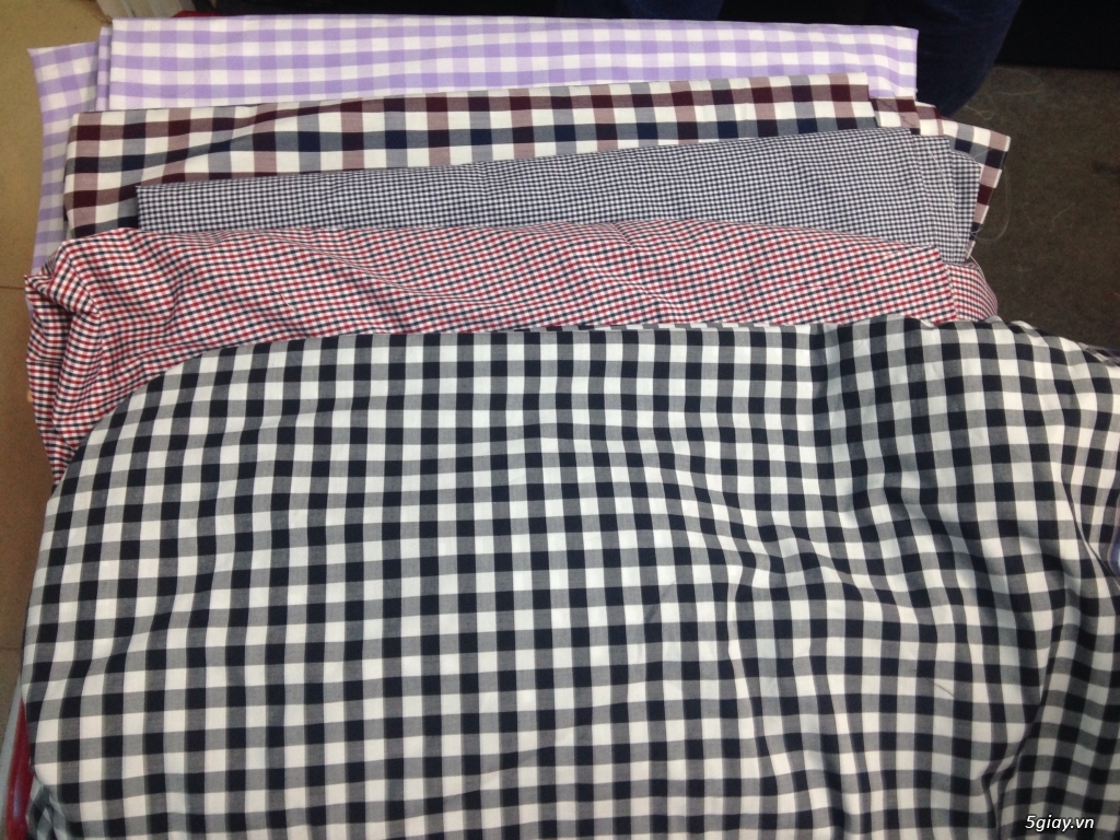 Vải Kate cotton 100% của AN Phước - may sơ mi/đầm tại phường 5 Quận 8