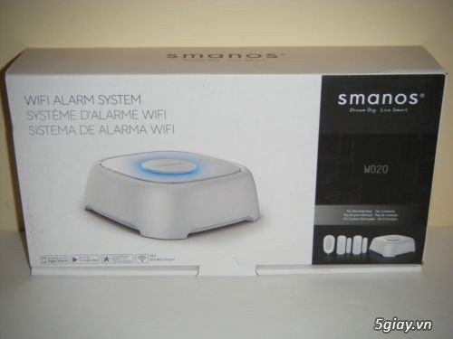 Smart Home hãng Smanos/ Chống trộm cao cấp Smanos/ Chống trộm từ xa - 1