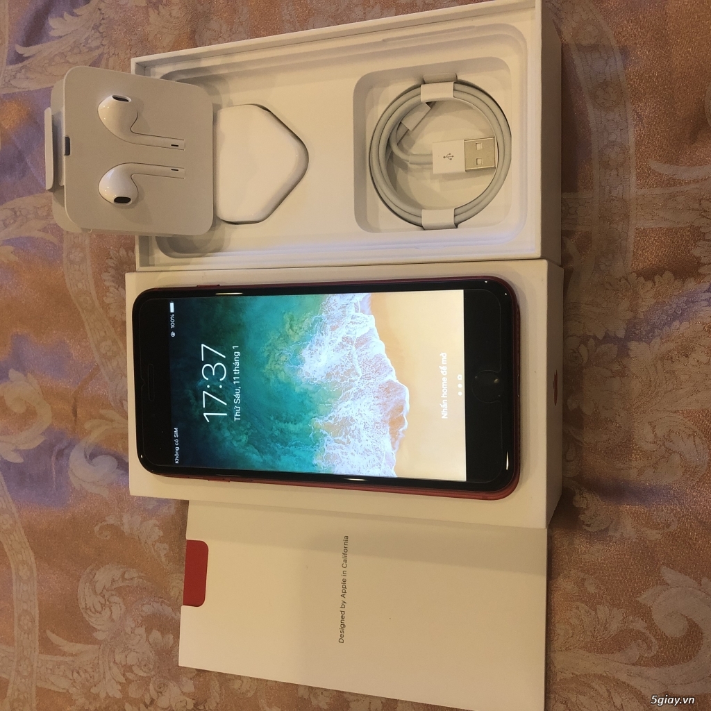 iPhone 8plus RED fullbox likenew còn BH AppleCare+ 5/2020 - 3