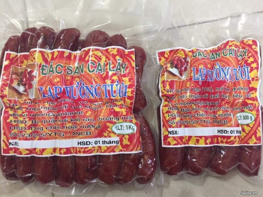 Lạp xưởng tươi 180k/kg - 2