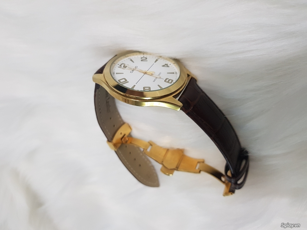 Đồng hồ Casio dây da chính hãng