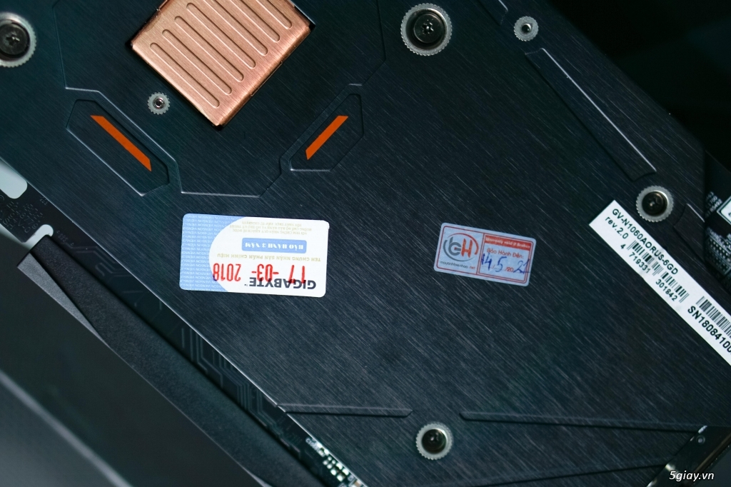 Bán VGA Gigabyte GTX - 1060 6Gb Aorus còn bảo hành tới 5/2021 - 3