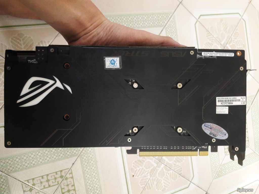Asus ROG RX580 8g , SSD Intel chính hãng , PSU Seasonic Prime Gold 100