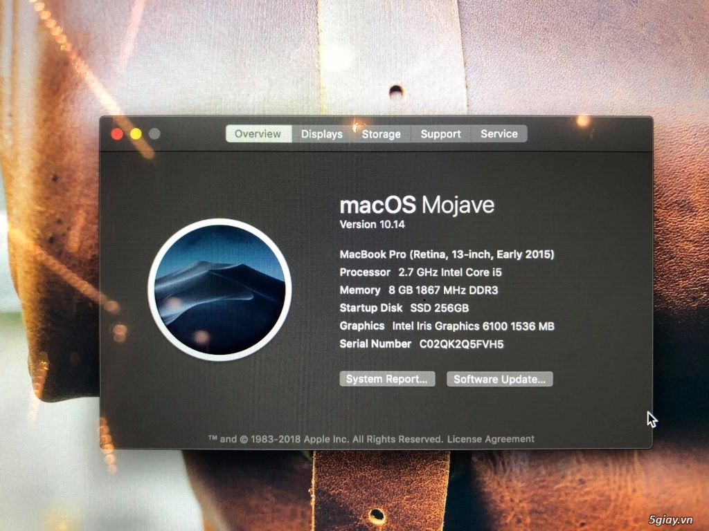 Macbook Pro Early 2015 - 1