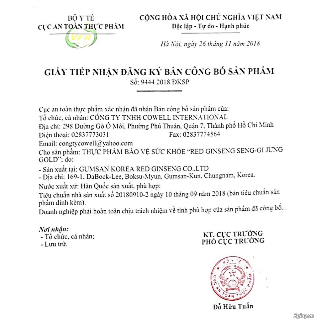 Hồng sâm Hàn Quốc -  Korean red ginseng mini box - 7