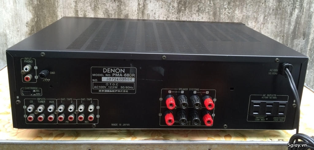 Amply DENON PMA-680R - 5