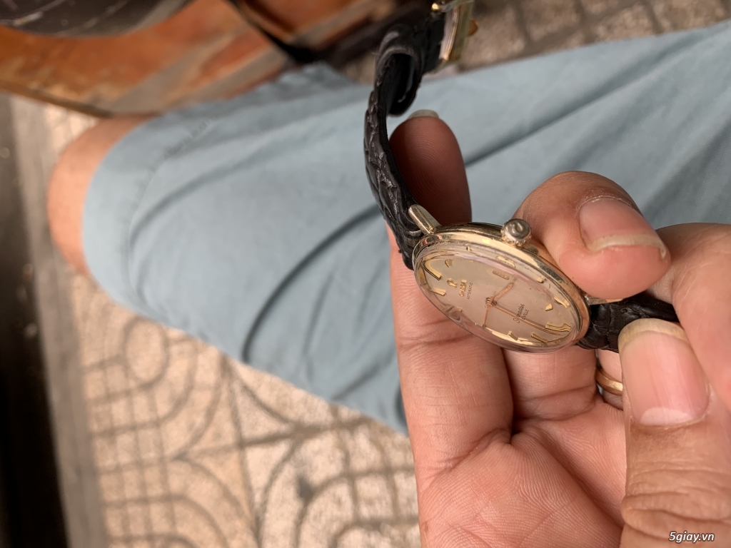 Bán đồng hồ Omega bọc vàng 14k size chuẩn ..giá tốt - 1