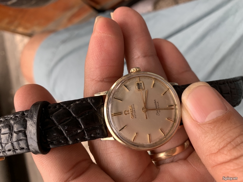 Bán đồng hồ Omega bọc vàng 14k size chuẩn ..giá tốt - 3