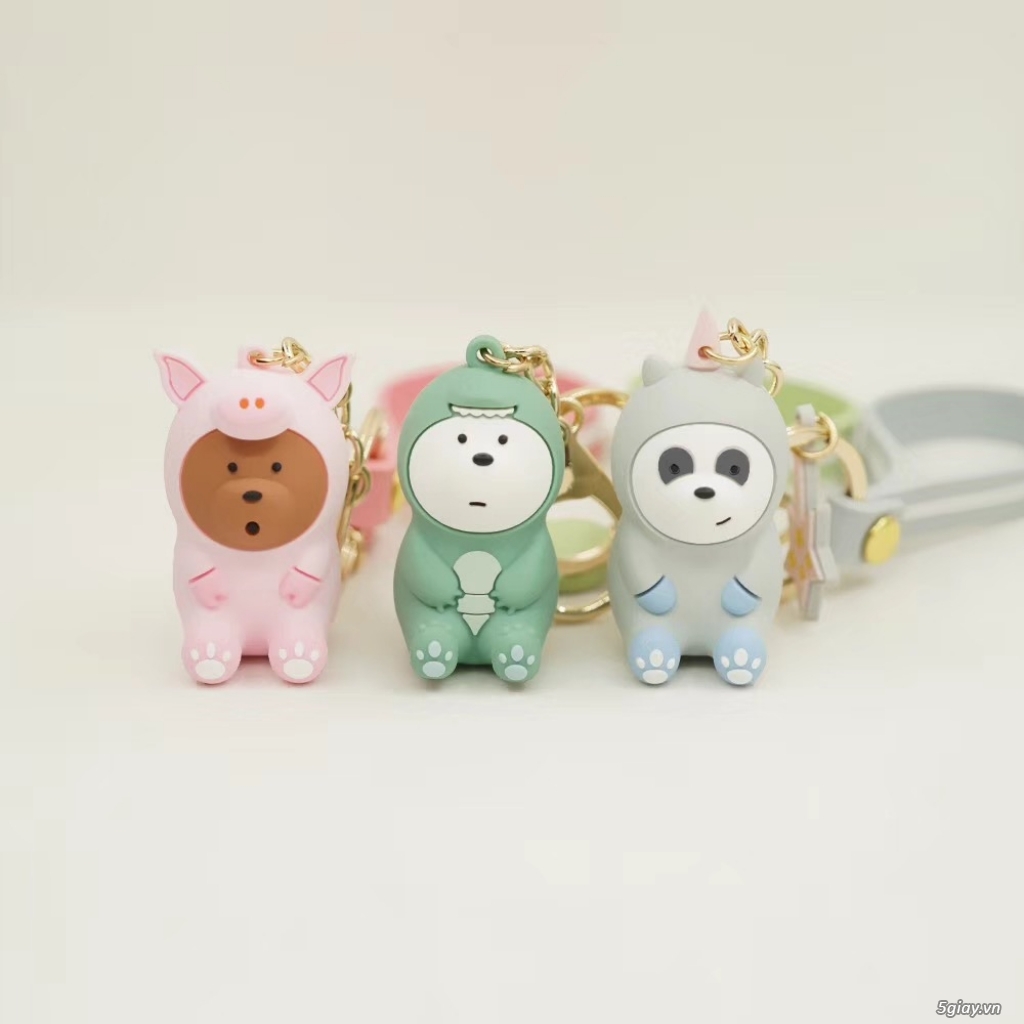 Móc Khoá We Bare Bears - Móc Khoá Gấu Bắc Cực - 4
