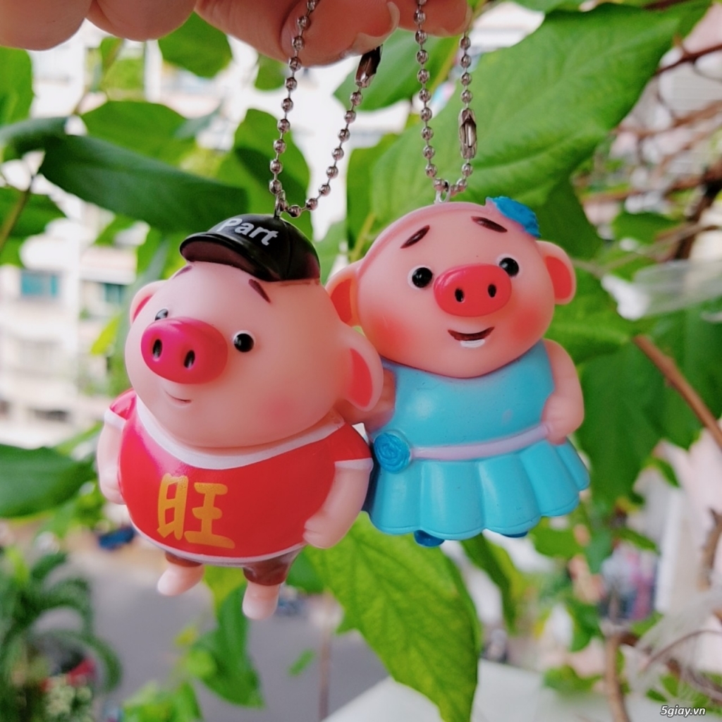 Móc Khoá Con Heo - Móc Khoá Heo Couple - 1