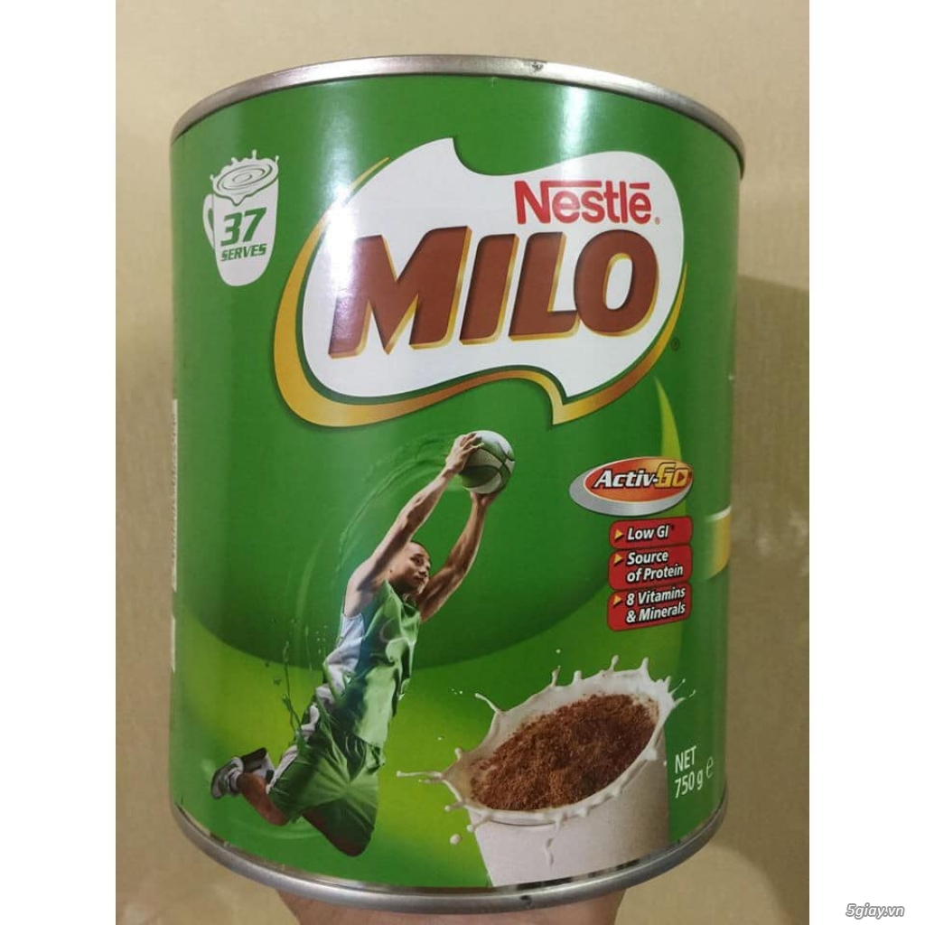 Sữa bột Nestle Milo 750g của Úc