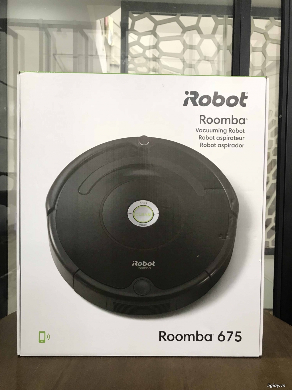 Robot hút bụi Ecovas DEEBOT900 ( FULL BOX ) + Robot hút bụi Roomba 675