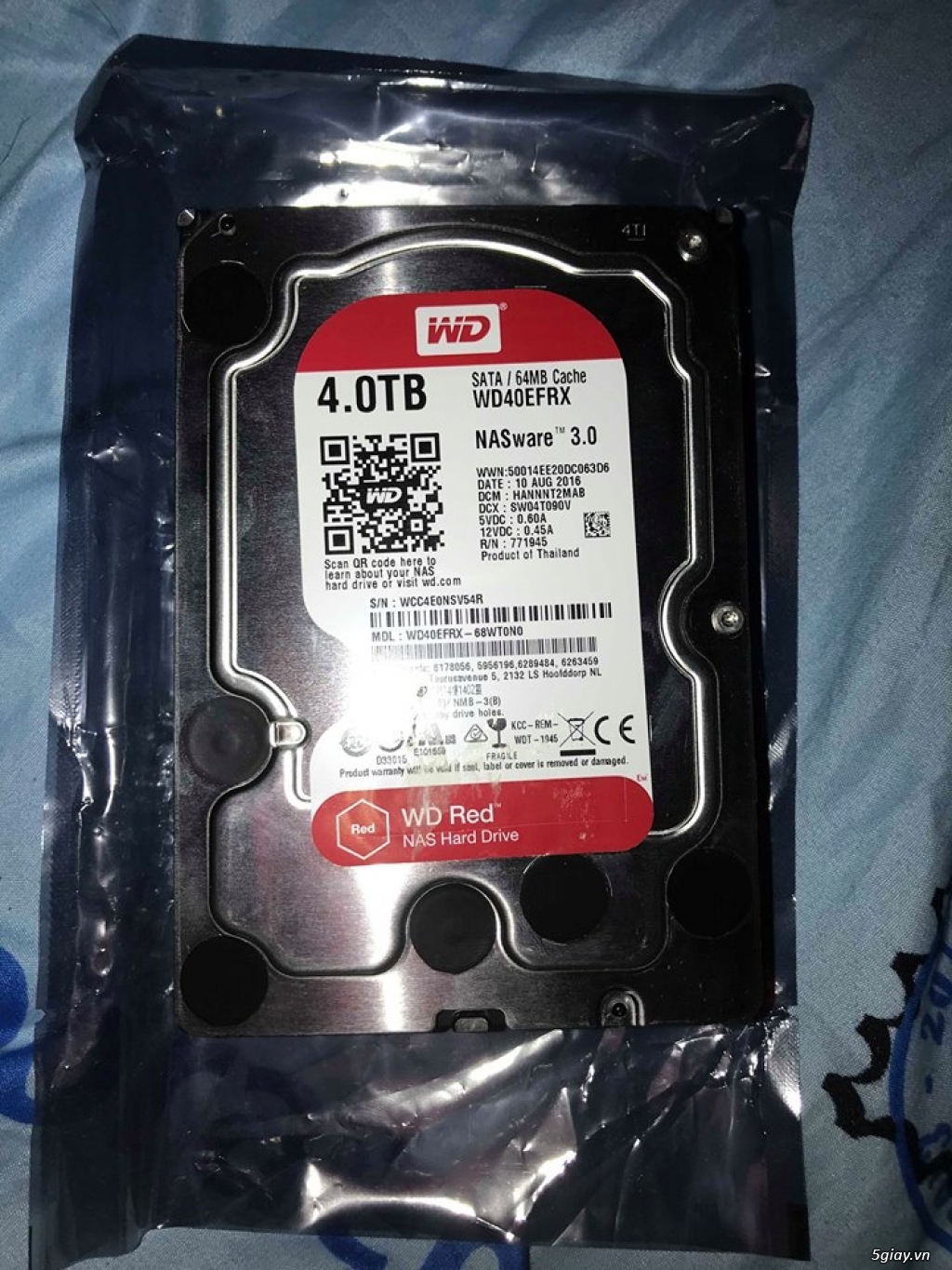 WD Red 4T renew giá rẻ