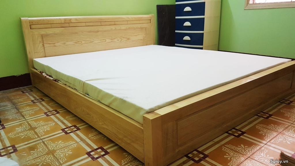 Thanh lý giường ngủ gỗ giá rẻ tp hcm