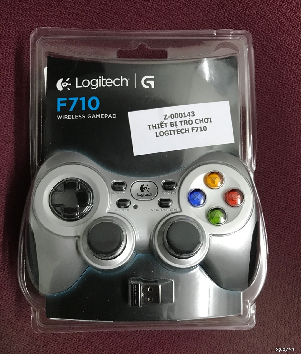 Tay cầm chơi game không dây Logitech F710 giá rẻ