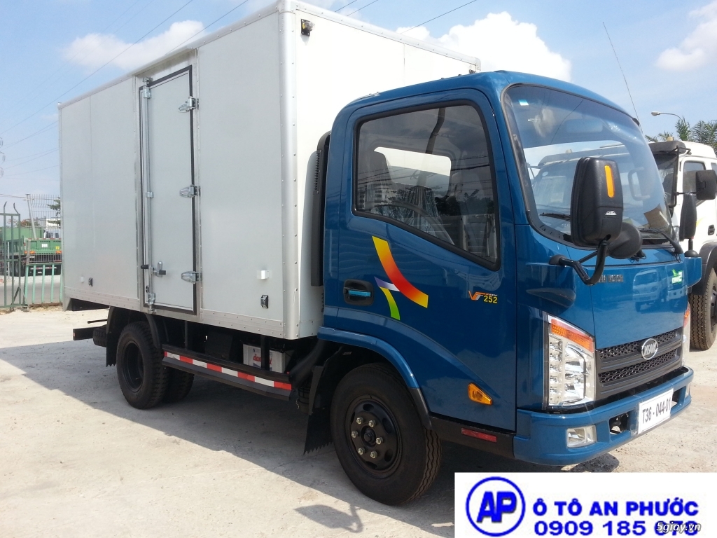Xe Veam VT252 2T4 thùng 4m3 máy Hyundai chạy Tp khuyến mãi lớn - 2
