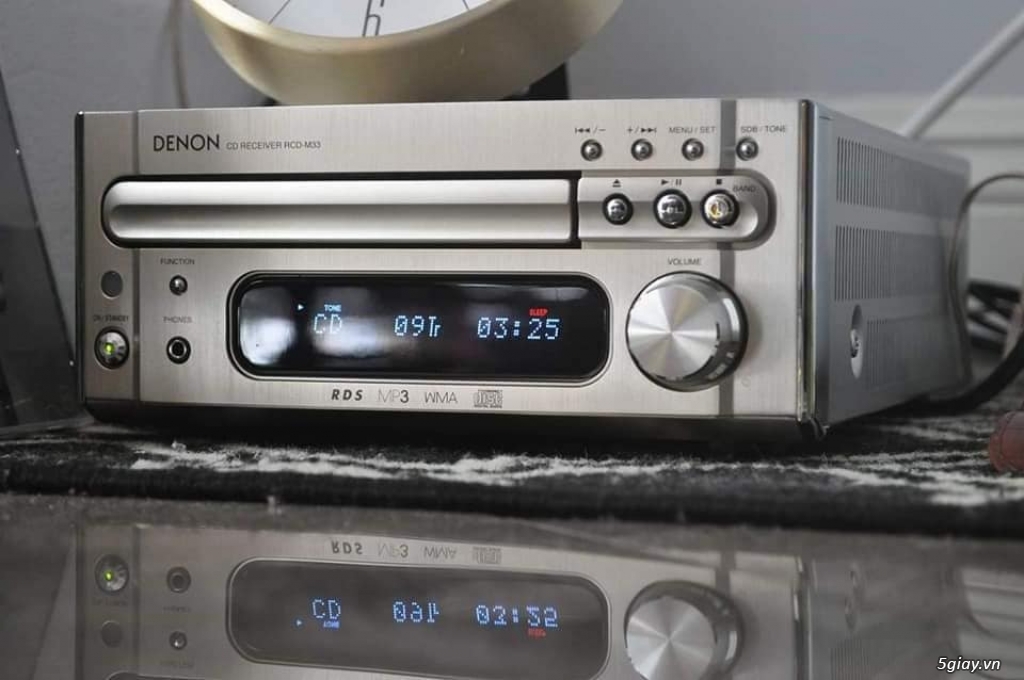 (Denon) Full bộ CD Receiver RCD M33 (Loa + Remote Harmony 300)