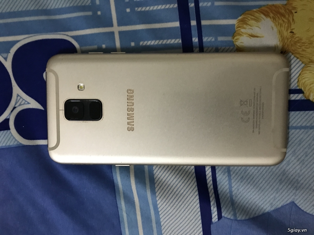 Samsung a6 2018 gold 32g còn bh 9/2019 bán nhanh - 1