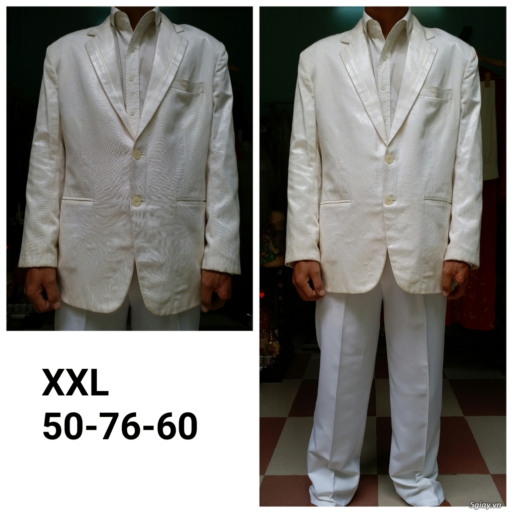Vest nam chỉ 500k/ bộ gồm áo và quần (vest 2 lớp) - 3