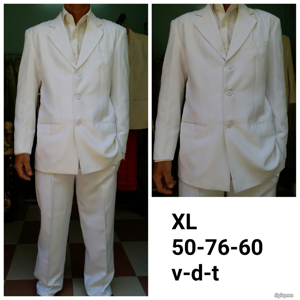 Vest nam chỉ 500k/ bộ gồm áo và quần (vest 2 lớp) - 1