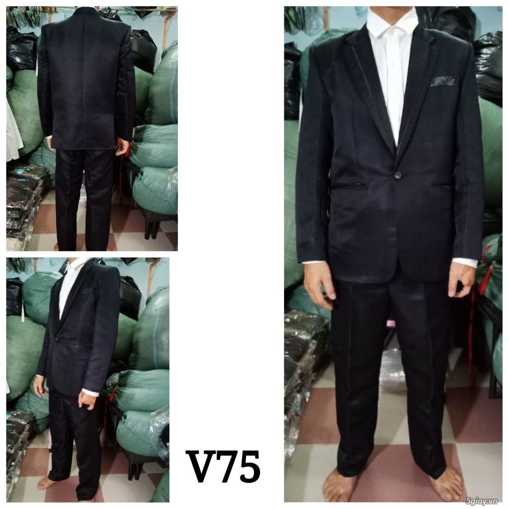 Vest nam chỉ 500k/ bộ gồm áo và quần (vest 2 lớp) - 14