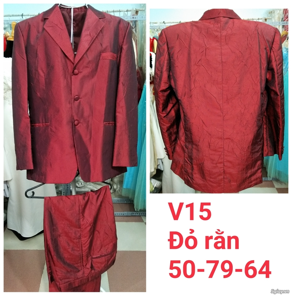 Vest nam chỉ 500k/ bộ gồm áo và quần (vest 2 lớp) - 32