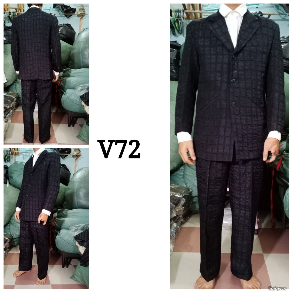 Vest nam chỉ 500k/ bộ gồm áo và quần (vest 2 lớp) - 17