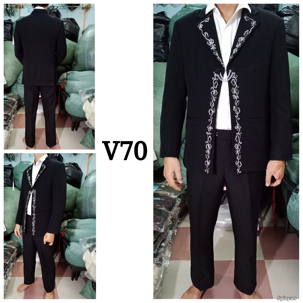 Vest nam chỉ 500k/ bộ gồm áo và quần (vest 2 lớp) - 19