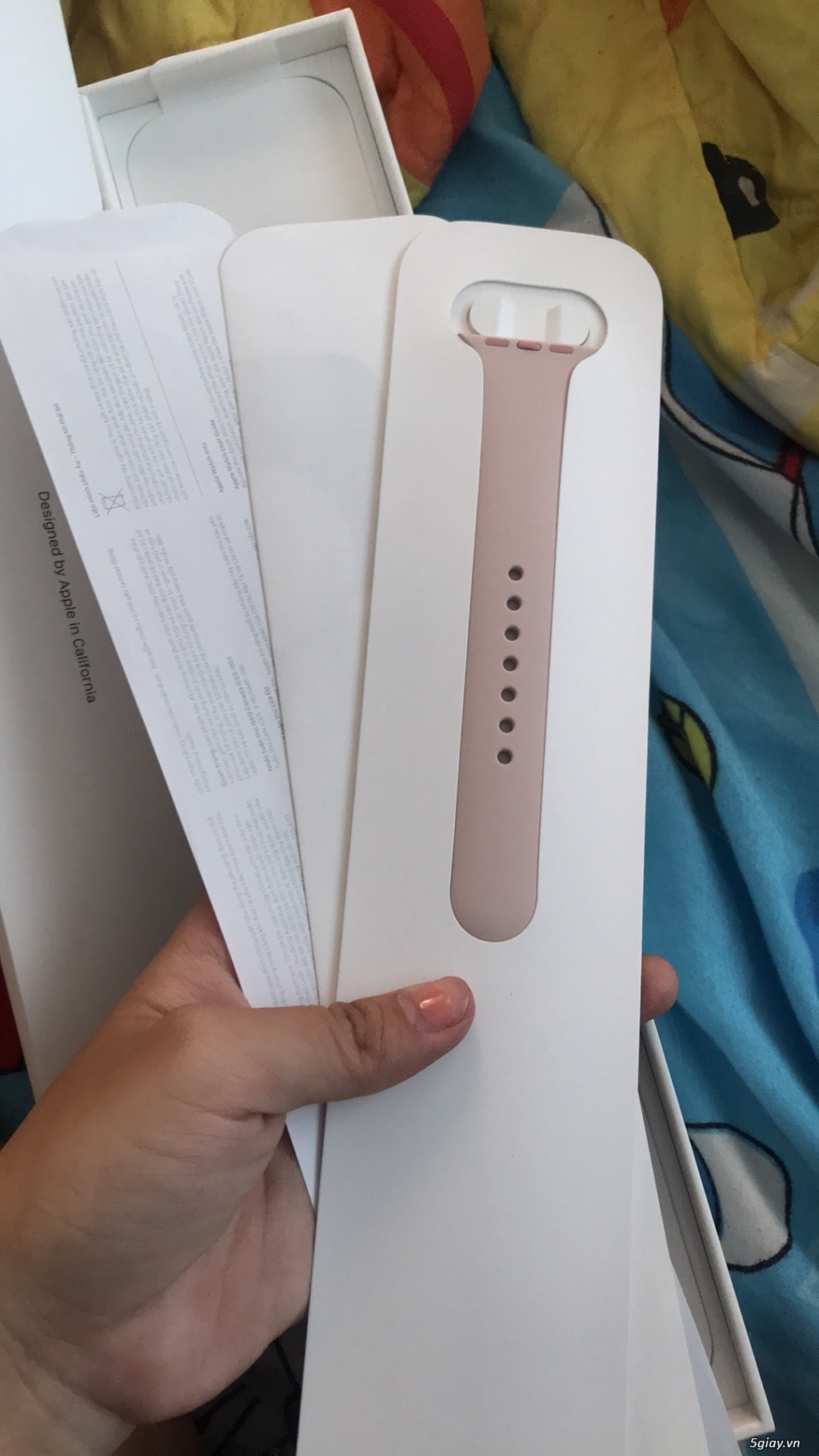 apple watch series 3 38mm hồng 99% cua nử đây