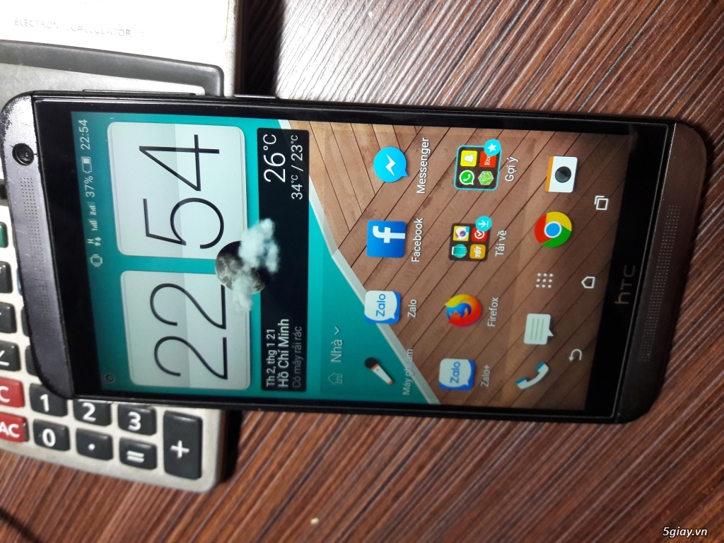 HTC One E9 Dual Đen 16GB mất wifi xài 4g mạnh mẽ