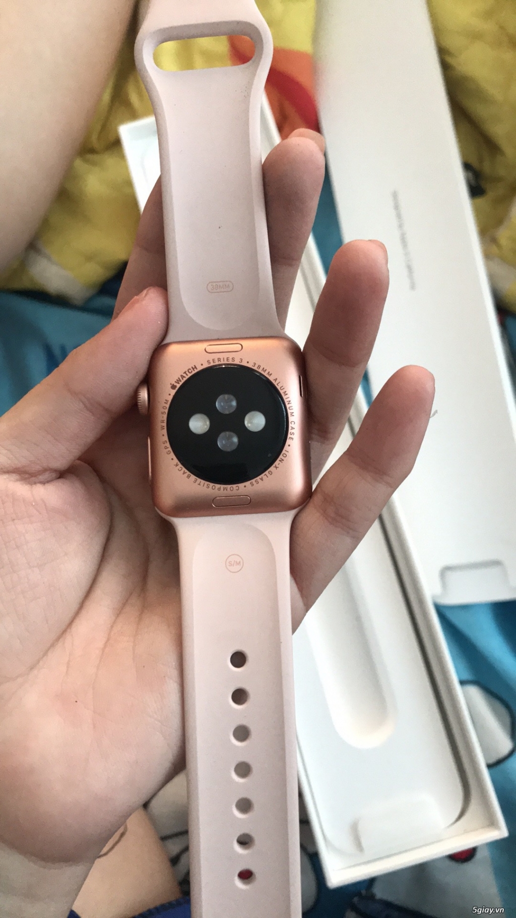 apple watch series 3 38mm hồng 99% cua nử đây - 2