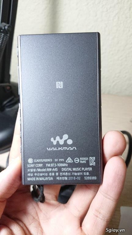 Máy nghe nhạc Sony walkman A45, full box như mới, BH T4/19 - 1