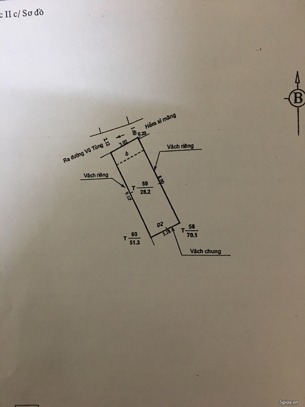 Bán nhà đường Vũ Tùng Quận Bình Thạnh - 4