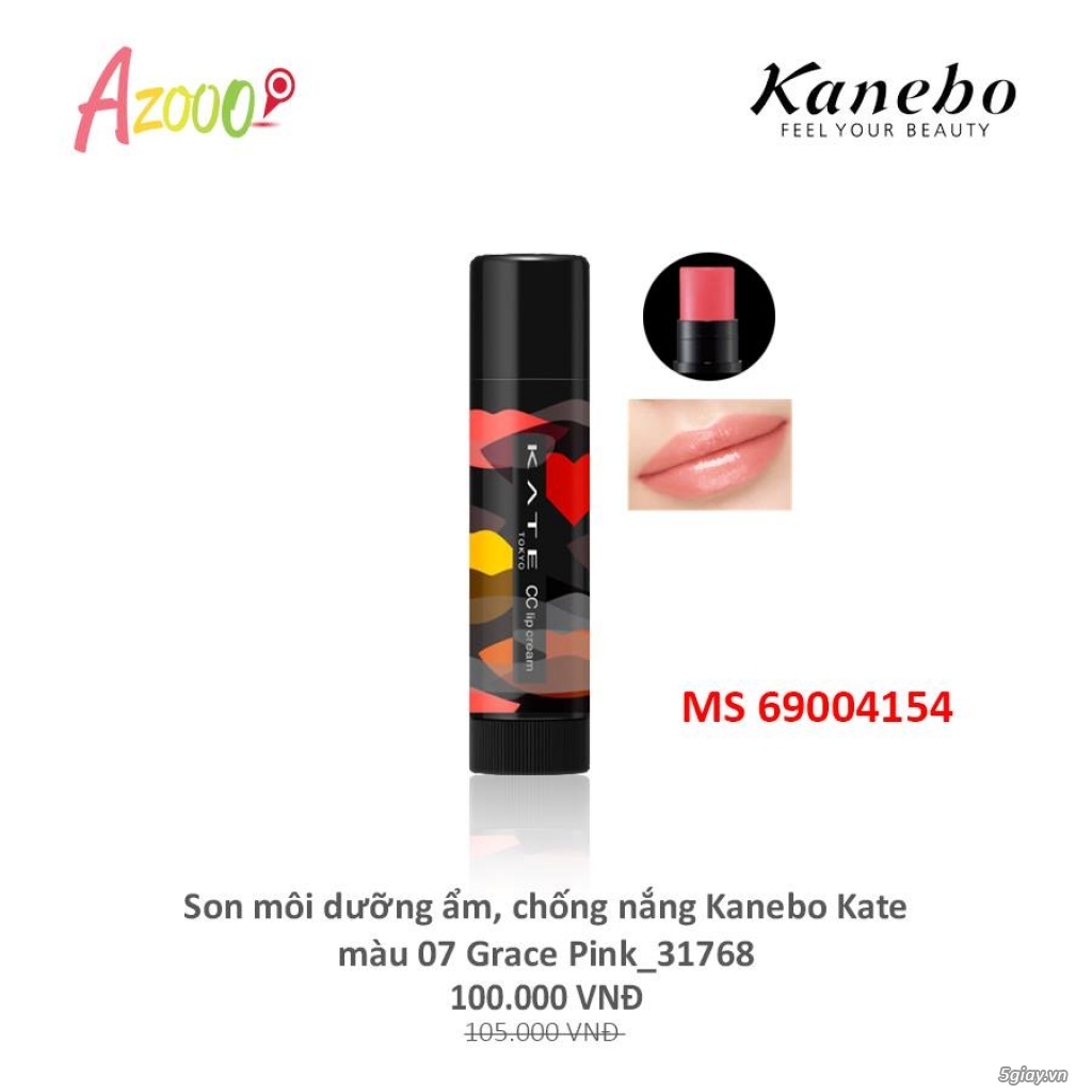 Son dưỡng môi 5 Trong 1 Kate CC Lip Cream - Mỹ phẩm Nhật chính hãng
