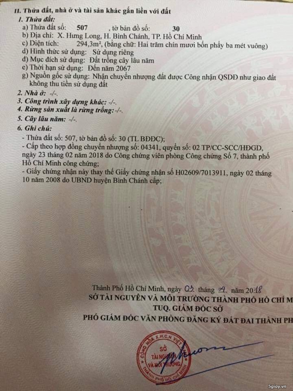 Bán đất Bình Chánh - 3