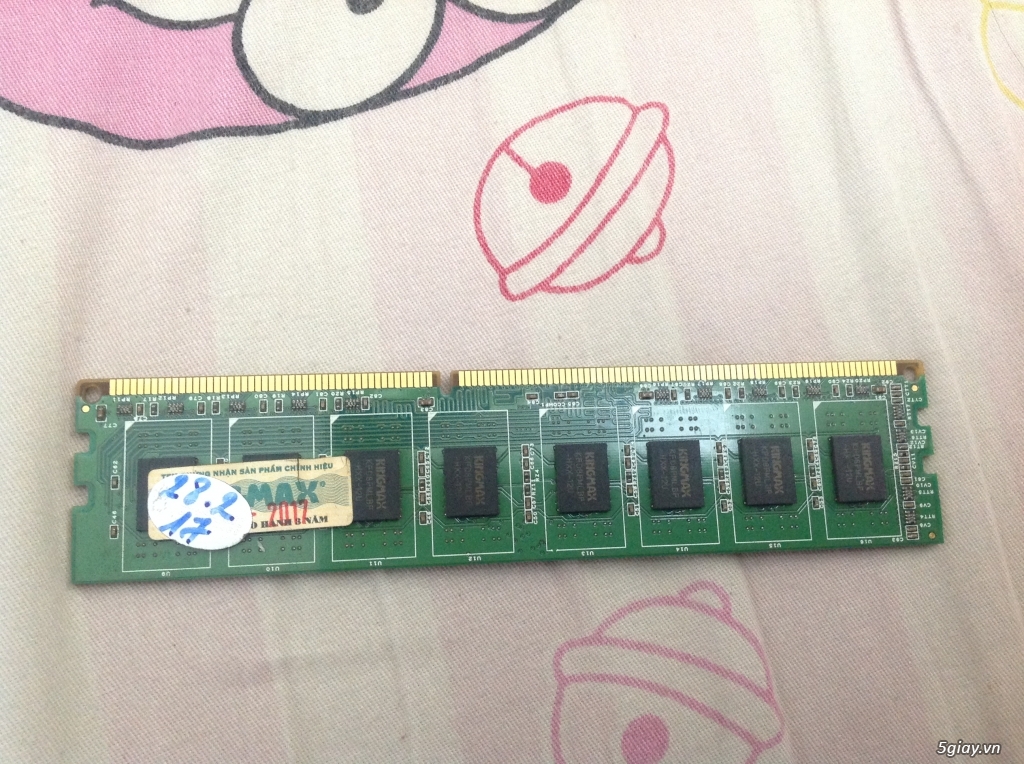 Cần bán 10 thanh Ram Kingmax DDR3 8GB bus 1600 - 1
