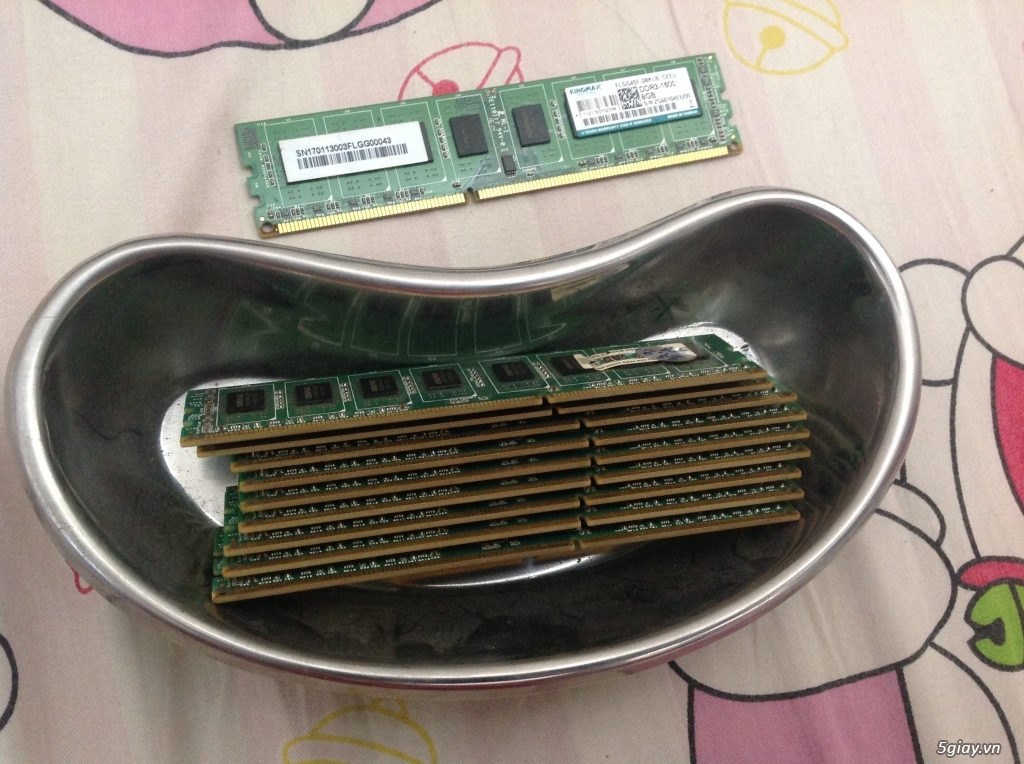Cần bán 10 thanh Ram Kingmax DDR3 8GB bus 1600