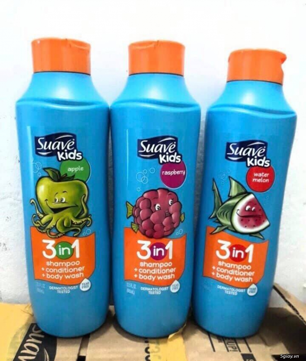 Suave for KID - Dầu gội kết hợp dầu xả và sữa tắm 3in1 dành cho trẻ em - 1
