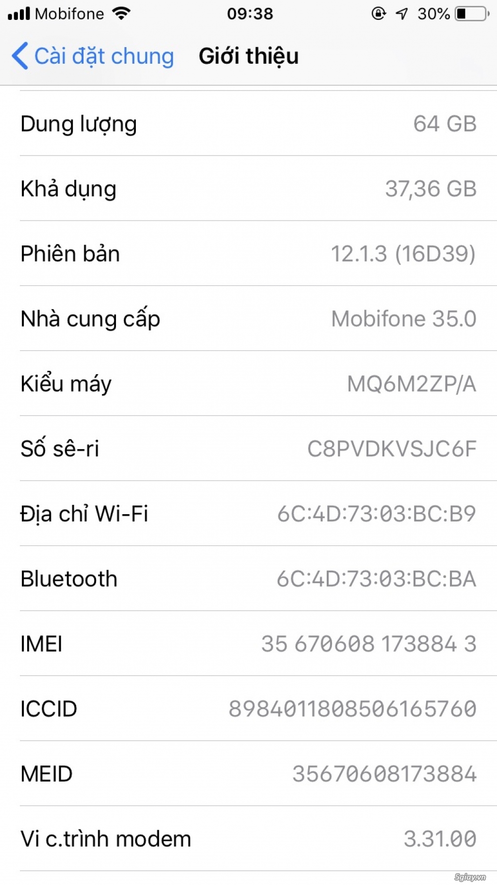 Cần bán iphone 8 Gold