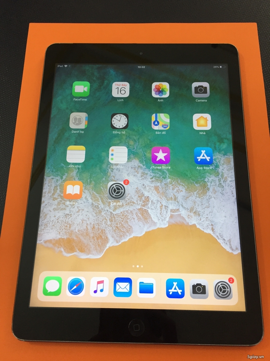 ipad air 16gb gray km giá sốc...